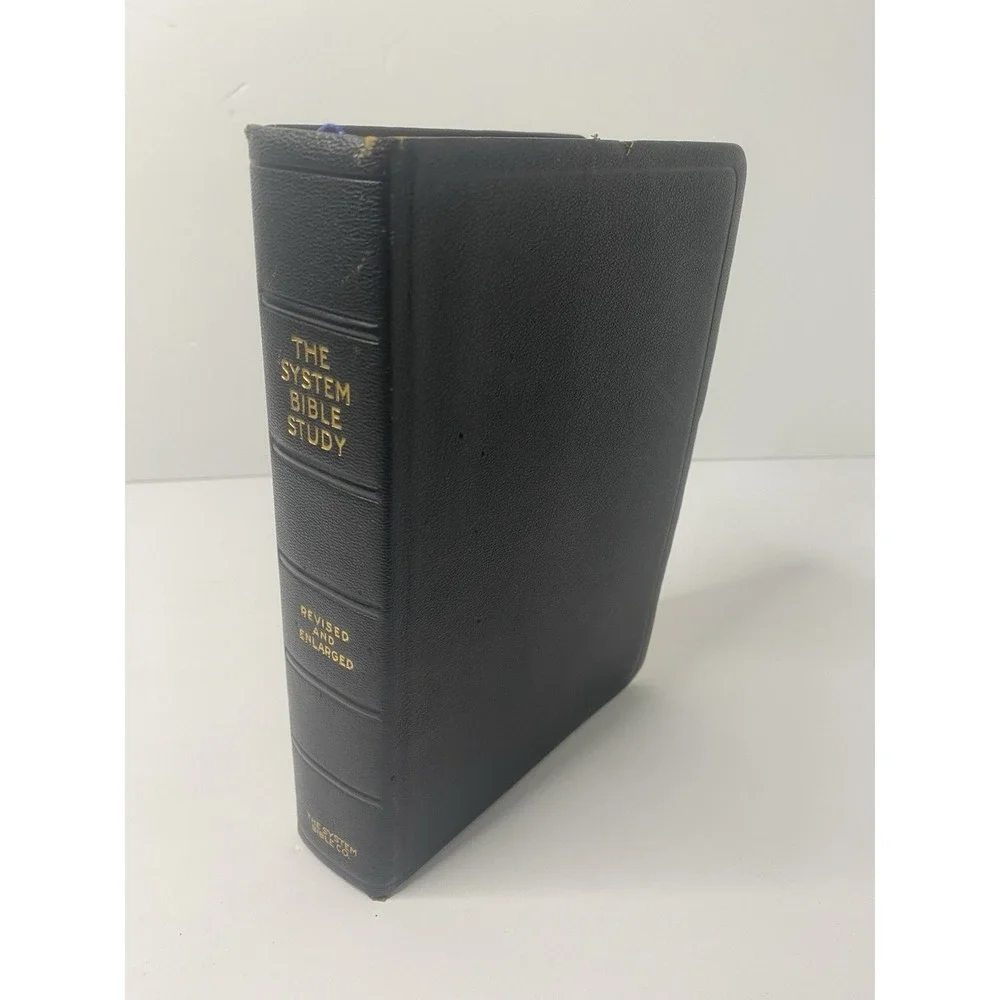 The System Bible Study Revised and Enlarged Edition of‎ 1949 Leather
